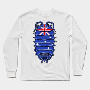 Australian flag isopod Long Sleeve T-Shirt